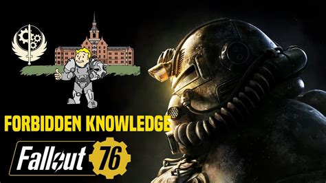 forbidden knowledge fallout 76