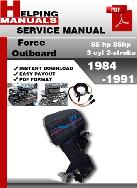 force 85 hp manual Ebook PDF