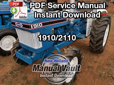 ford 1910 2110 tractor service manual Reader