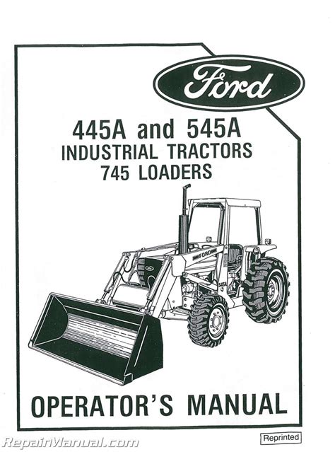 ford 445a tractor manual PDF