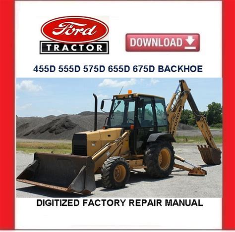 ford 555d backhoe service manual download Epub