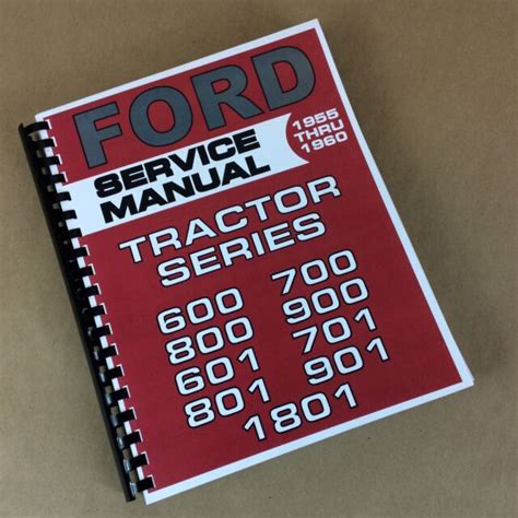 ford 601 workmaster tractor repair manual Kindle Editon
