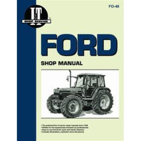 ford 7740 tractor manual shop Kindle Editon