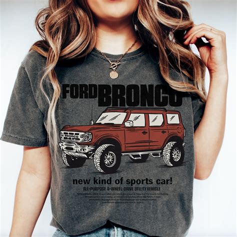 ford bronco t shirt