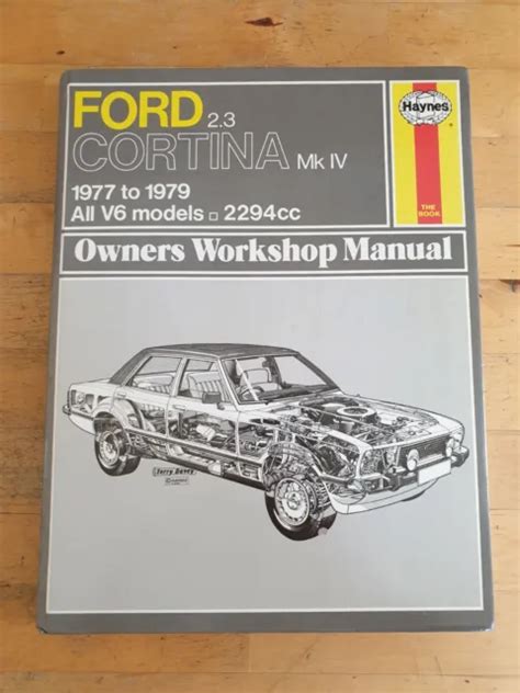 ford cortina workshop manual v6 Kindle Editon