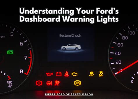 ford edge dashboard warning lights PDF