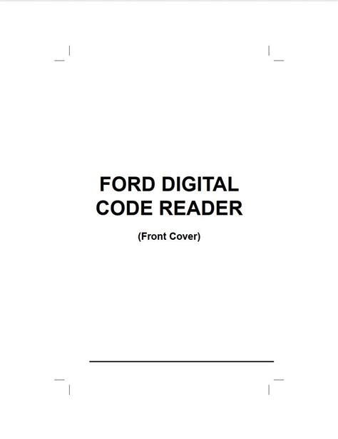 ford eec iv code reader Doc