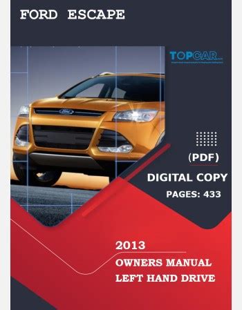 ford escape 2013 hybrid user guide Doc