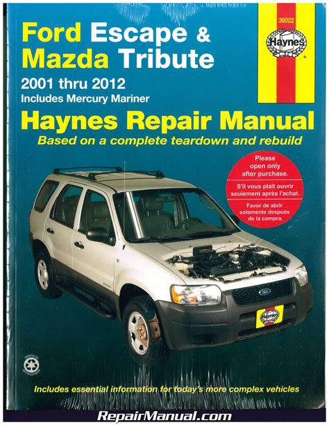 ford escape haynes repair manual torrent Epub