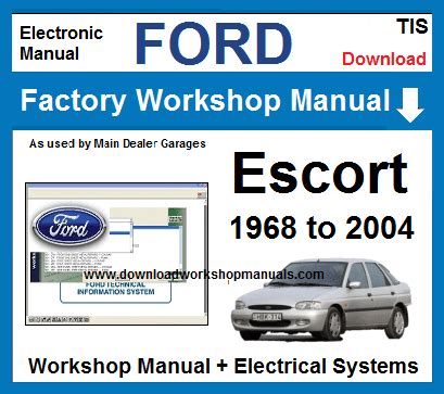 ford escort mk6 workshop manual download PDF