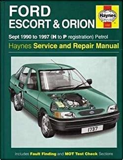 ford escort repair manual pdf Reader