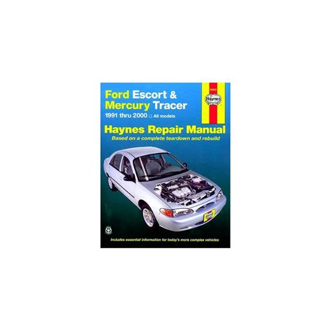 ford escort van 2000 haynes manual pdf PDF