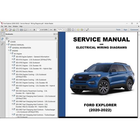 ford explorer service manuals PDF