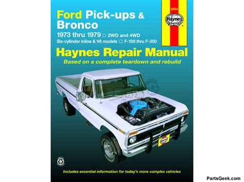 ford f100 repair manual Ebook PDF