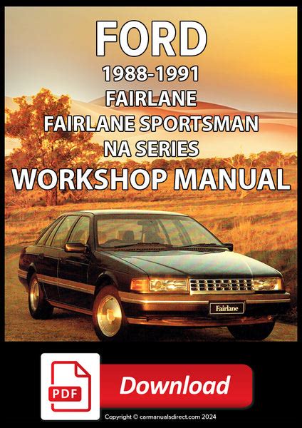 ford fairlane na service manual PDF