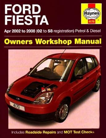 ford fiesta 2002 haynes manual pdf Doc