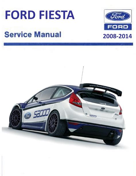 ford fiesta service manual PDF