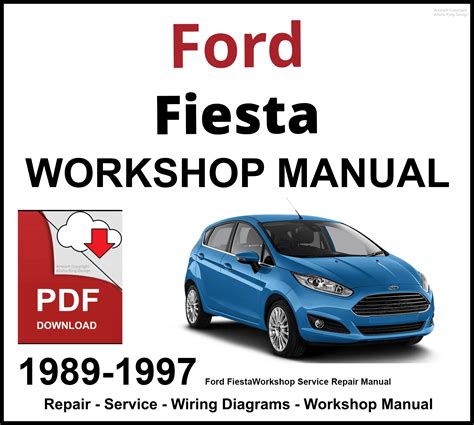 ford fiesta workshop manual 1997 Kindle Editon