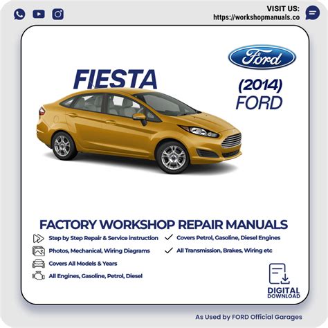ford fiesta workshop manuals 2014 Kindle Editon