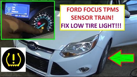 ford focus tire pressure sensor reset Kindle Editon