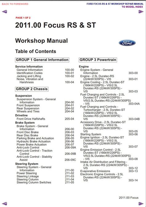 ford focus titanium 2011 owners manual Doc