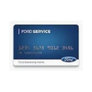 ford genuine service credit card Epub