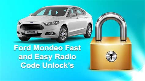 ford mondeo radio code pdf Reader