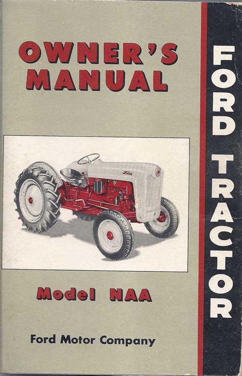 ford naa operators manual PDF