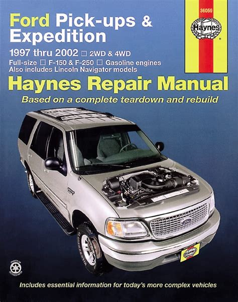 ford pick ups and expedition 1997 thru 2003 haynes repair manuals Doc