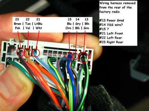 ford radio wiring harness diagram Reader