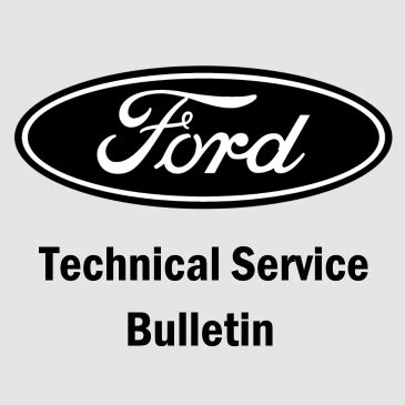 ford ranger technical service bulletins Doc