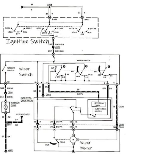 ford rear wiper wiring diagram Doc