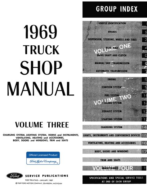 ford shop manual 1969 Doc