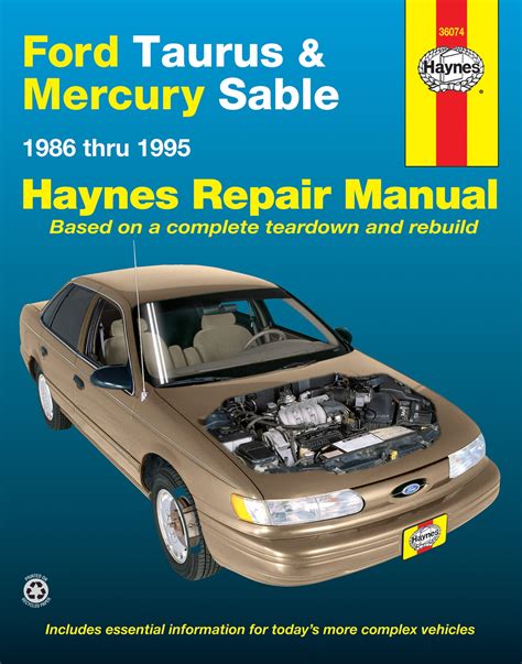 ford taurus maintenance manual Kindle Editon