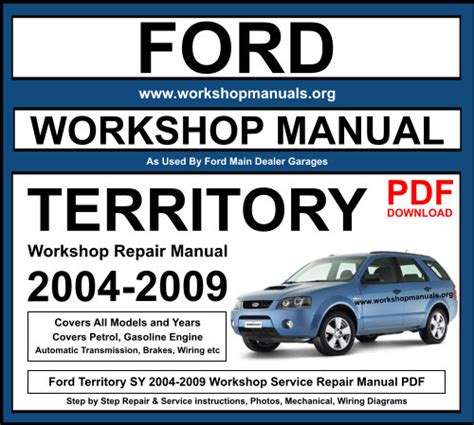 ford territory workshop service manual pdf Epub