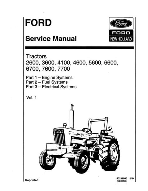 ford tractor 6600 repair manual Ebook Epub