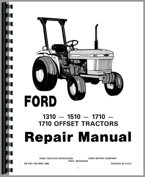 ford tractor manuals Kindle Editon