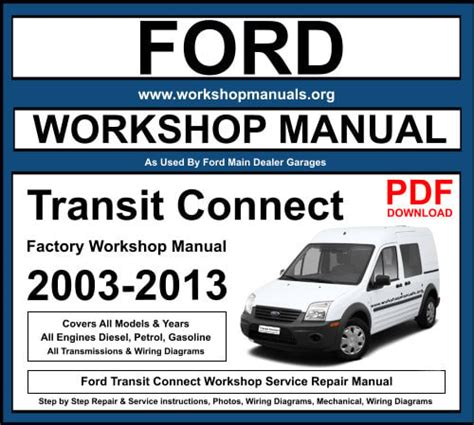 ford transit repair manual free download Doc