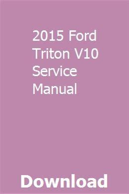 ford triton v10 service manual PDF Reader