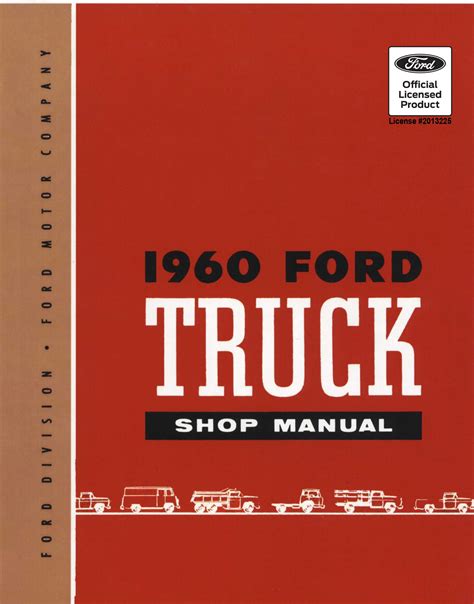 ford truck factory service manuals Kindle Editon