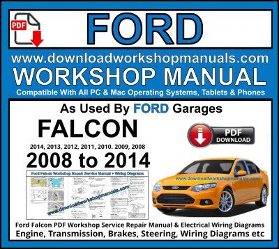 ford xf falcon workshop manual pdf Kindle Editon