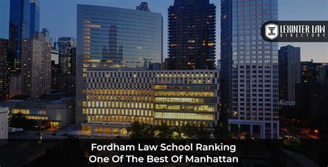 fordham law ranking