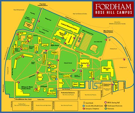 fordham university campus map
