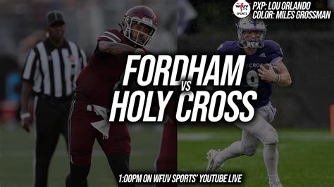 fordham vs holy cross