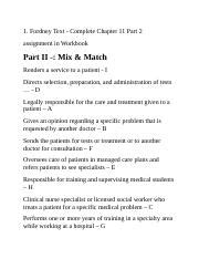 fordney chapter 11 answer key PDF