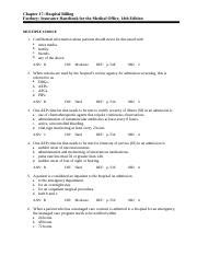 fordney workbook answer key chapter 17 PDF