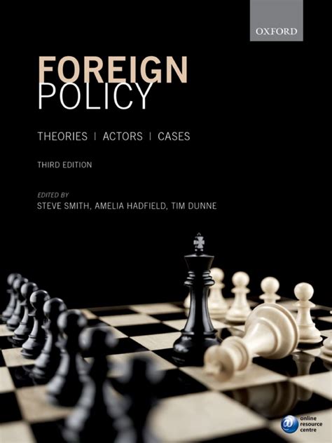 foreign policy theories actors cases pdf PDF