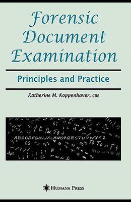forensic document examination principles and practice Reader