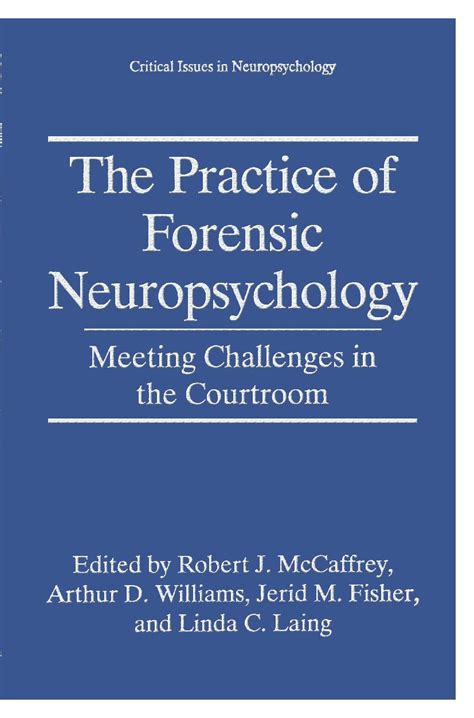 forensic neuropsychology forensic neuropsychology Epub