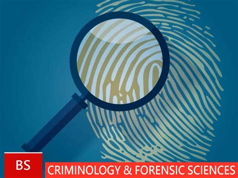forensic science criminology